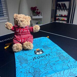 Jellycat Bartholomew Bear Winter Pajamas